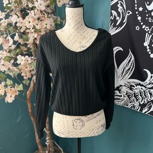 Crop sweater